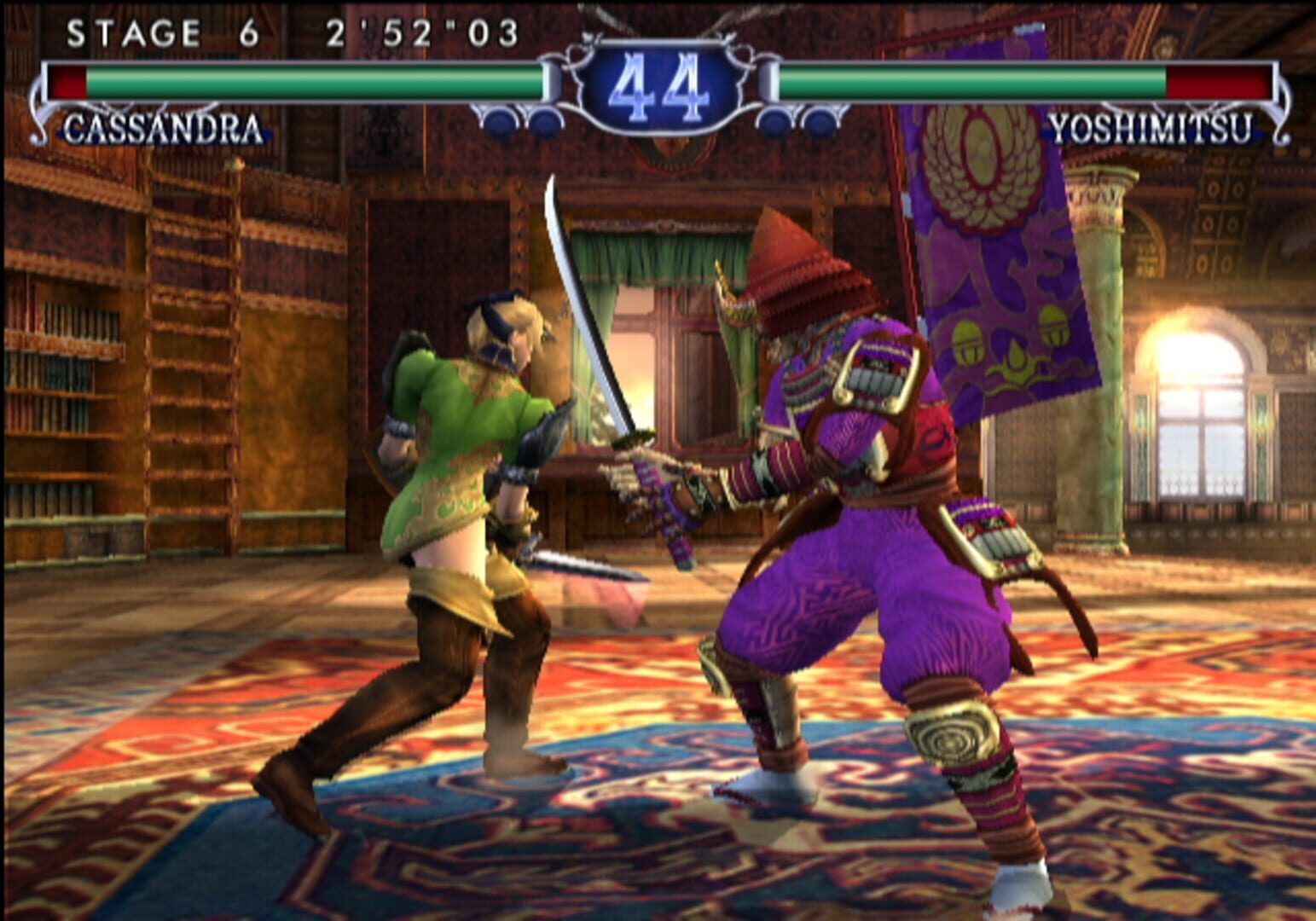 Captura de pantalla - SoulCalibur II