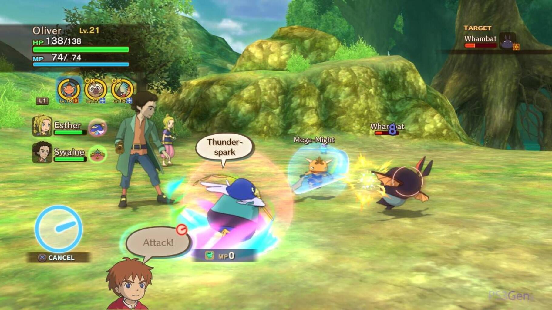 Captura de pantalla - Ni no Kuni: Wrath of the White Witch - Wizard's Edition