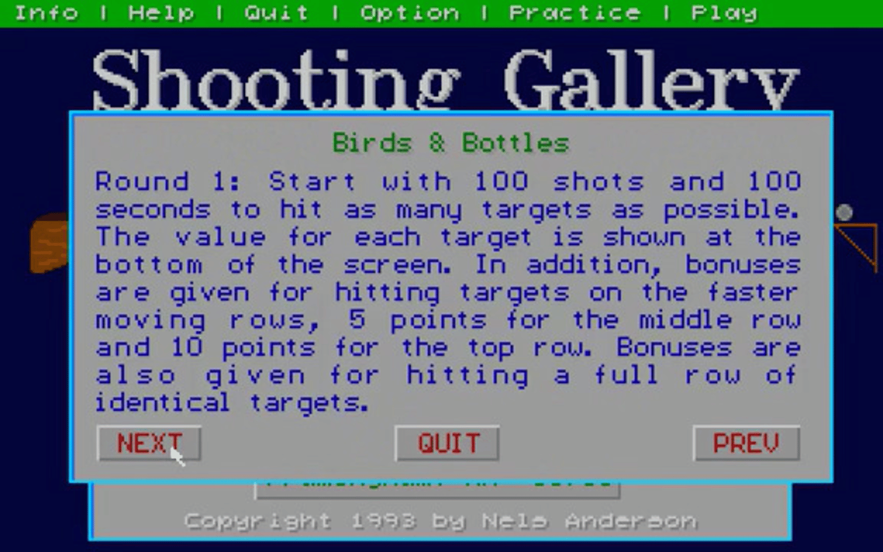 Shooting Gallery screenshot