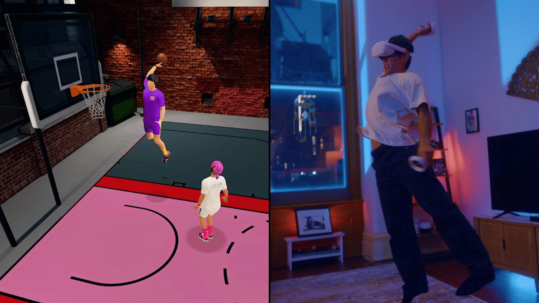 Gym Class: Basketball VR screenshot