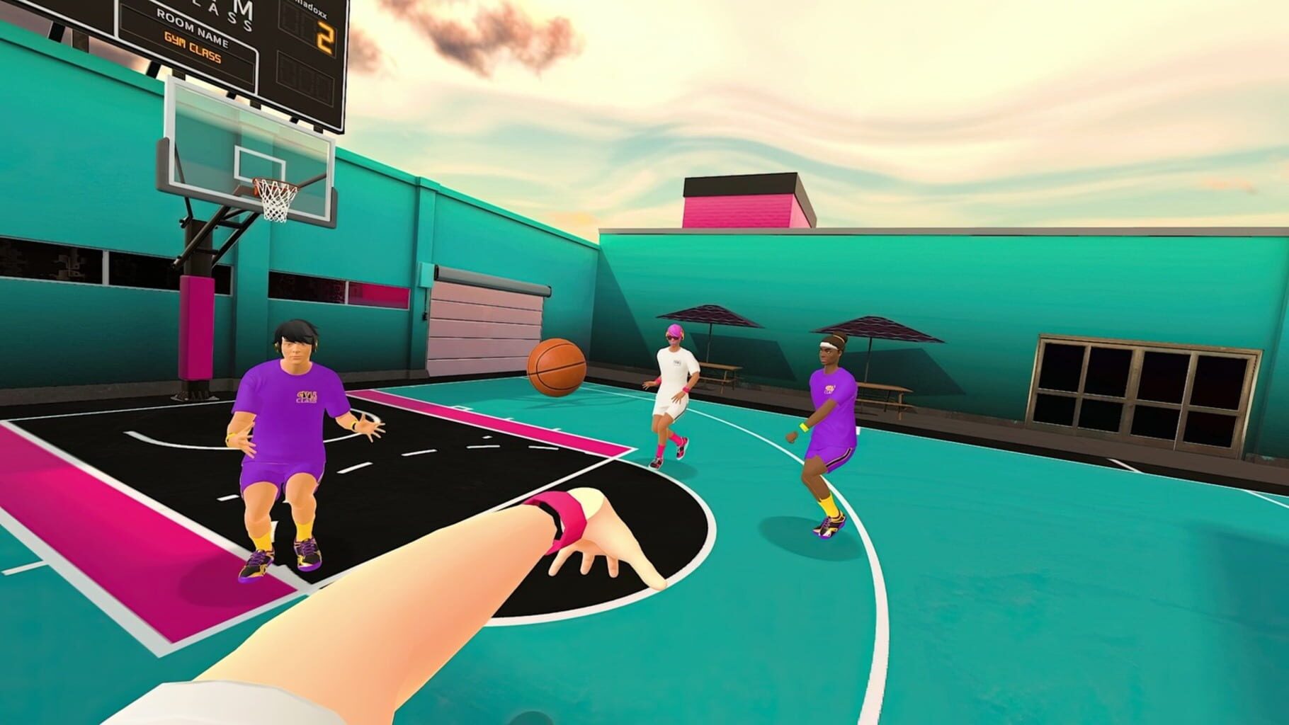 Captura de pantalla - Gym Class: Basketball VR