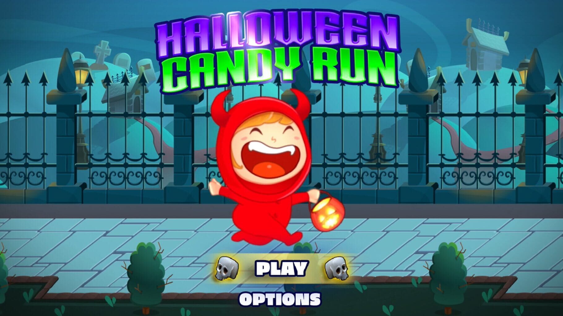 Captura de pantalla - Halloween Candy Run