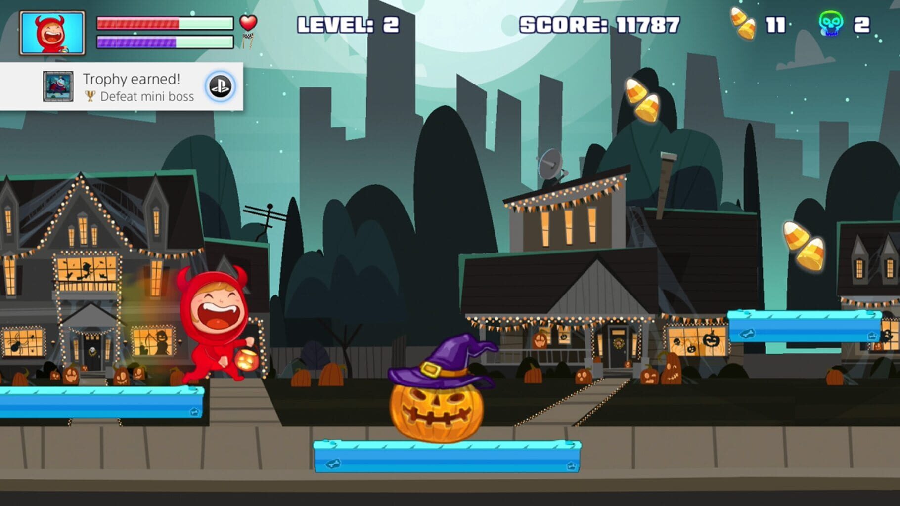 Captura de pantalla - Halloween Candy Run