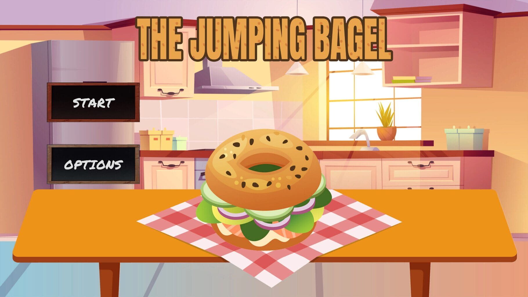 Captura de pantalla - The Jumping Bagel