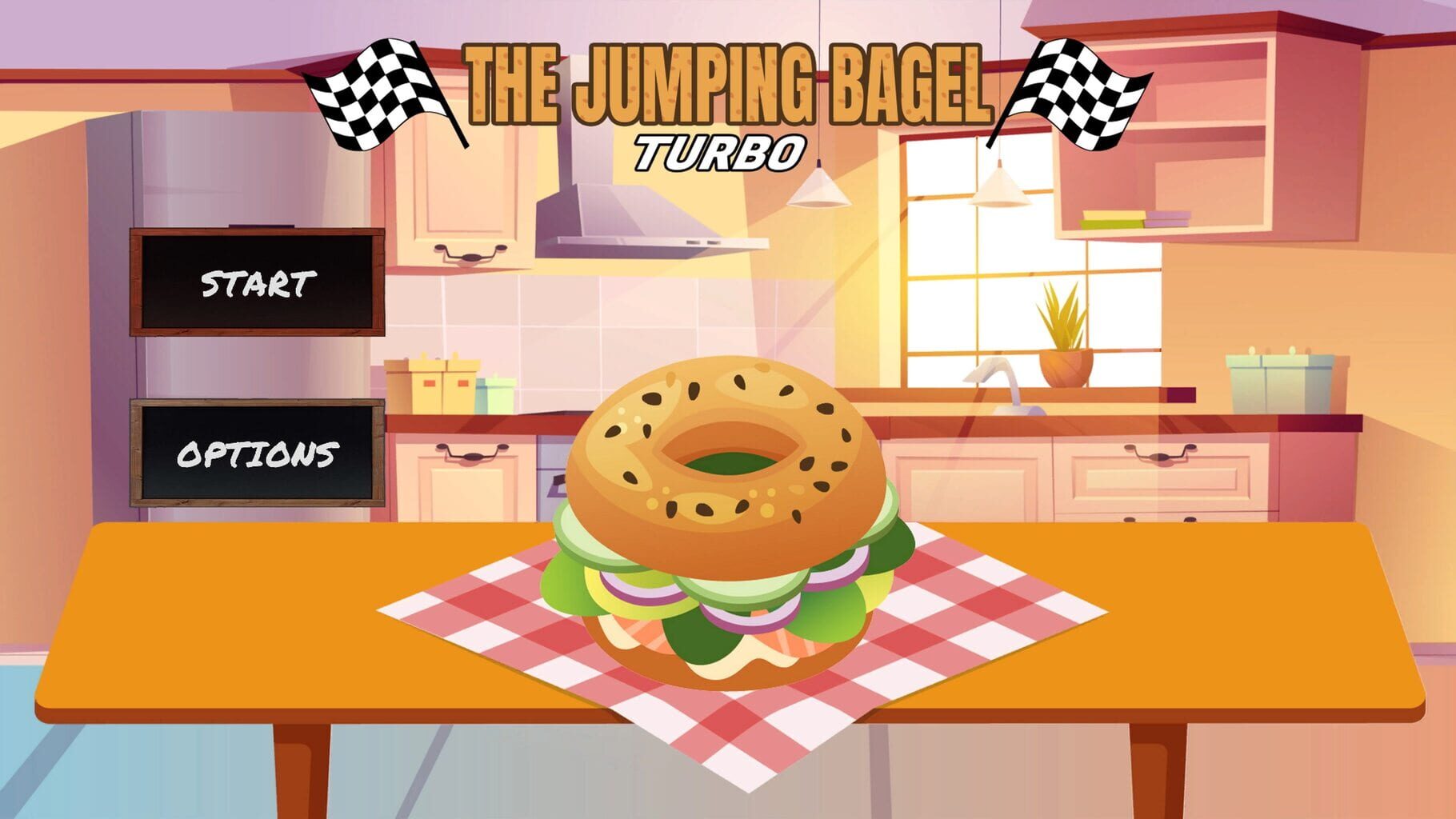 Captura de pantalla - The Jumping Bagel: Turbo