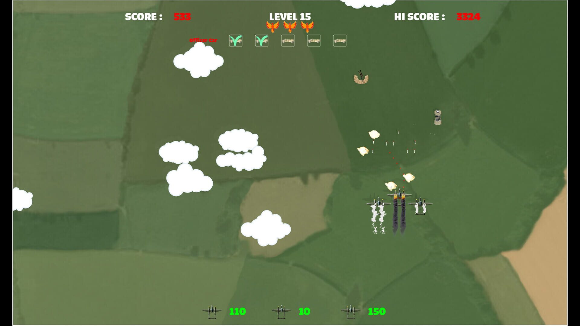 Ace Pilot Europe - Screenshot