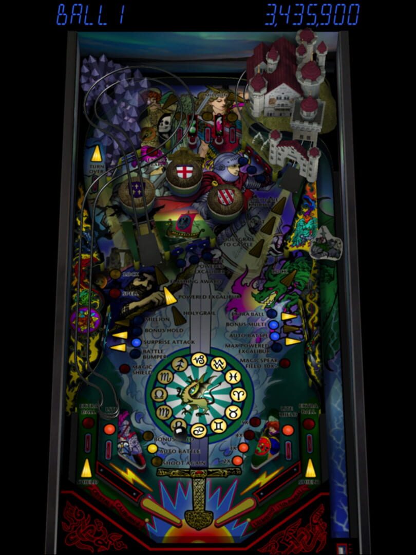 Pinball Crystal Caliburn II - Screenshot