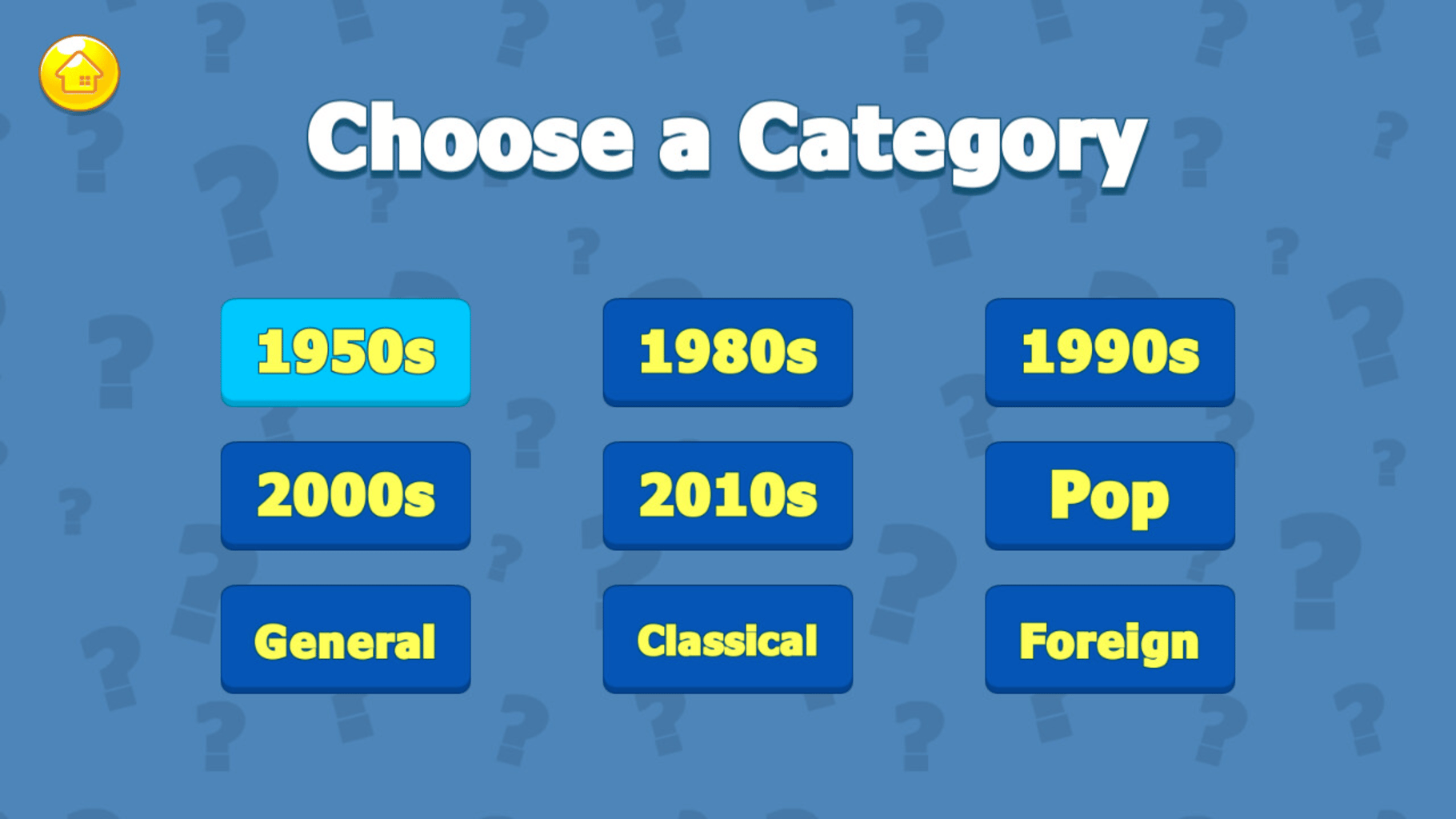 The Music Trivia Challenge screenshot