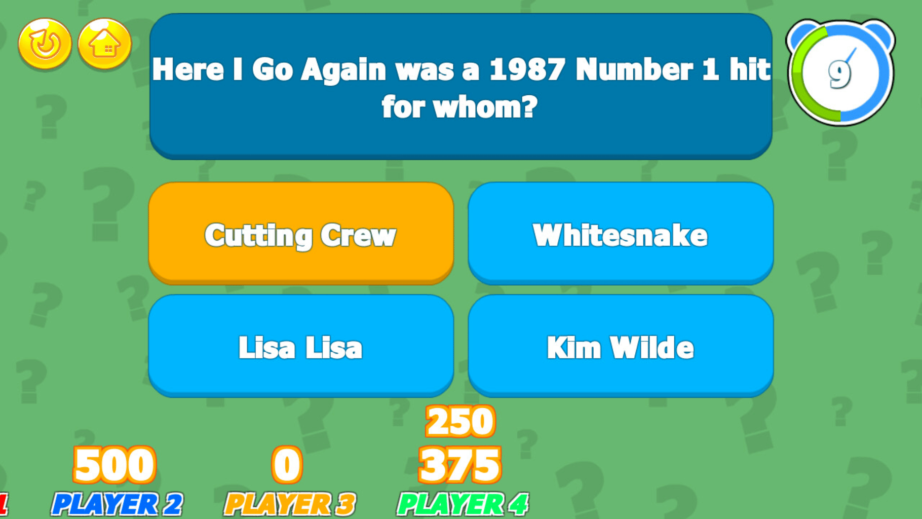 The Music Trivia Challenge screenshot