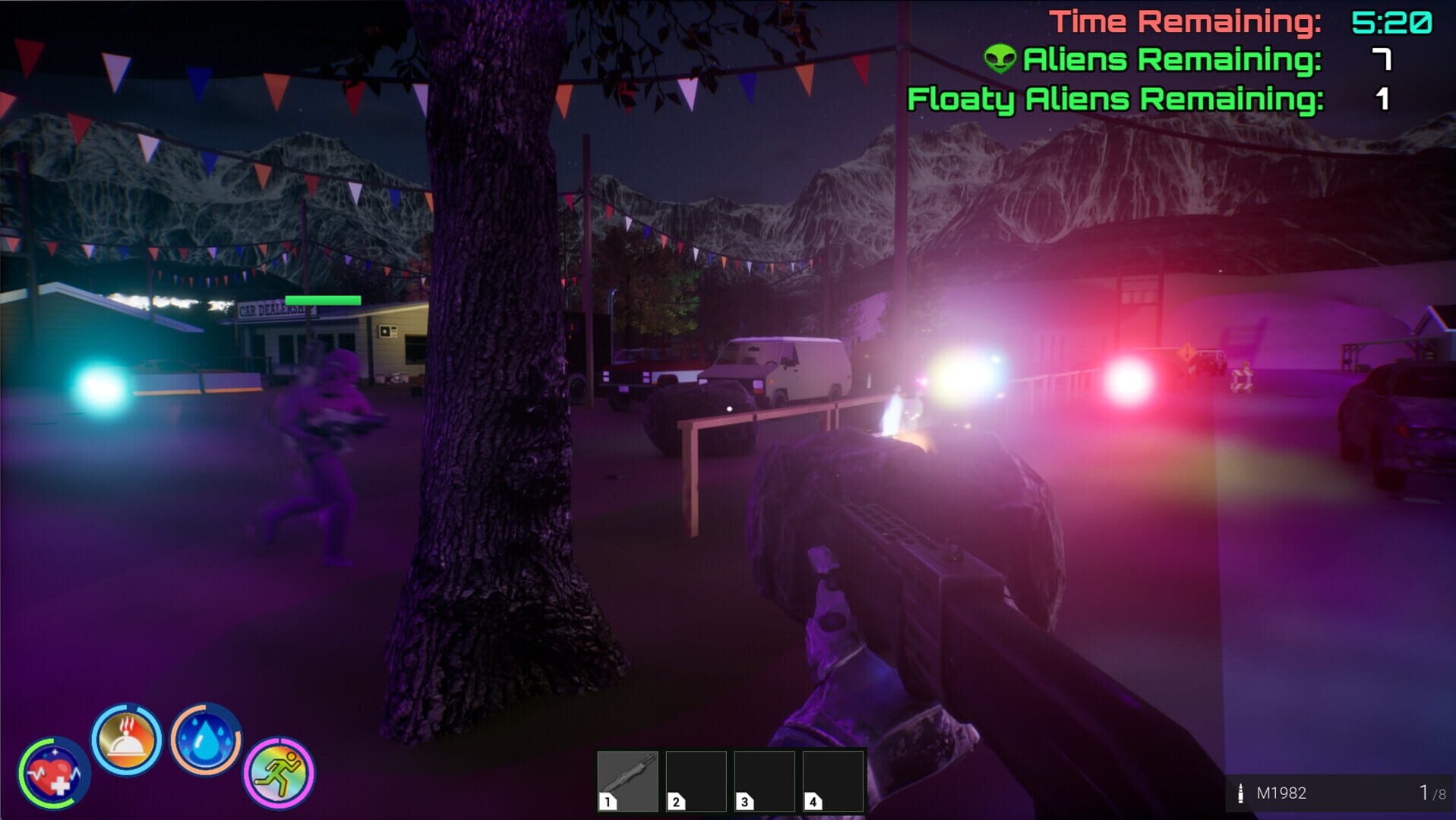 Alien Town Invasion - Screenshot