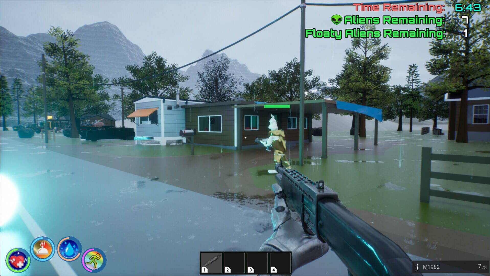 Alien Town Invasion - Screenshot