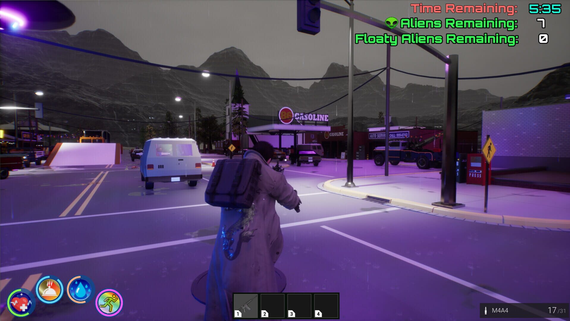 Alien Town Invasion - Screenshot