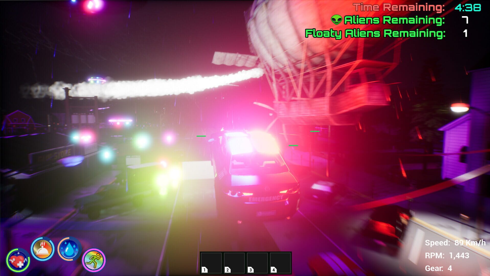 Alien Town Invasion - Screenshot