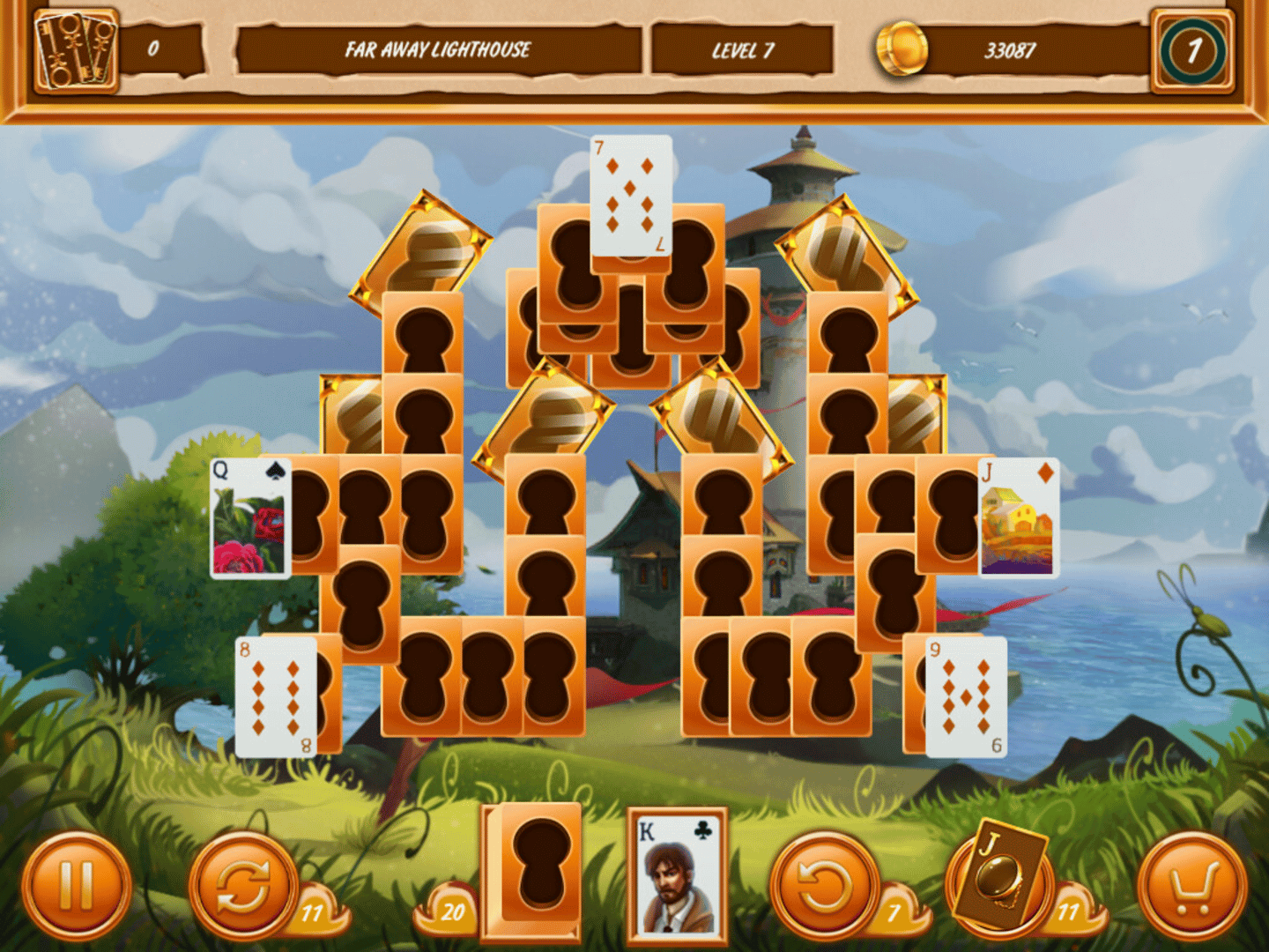 Detective Solitaire: The Ghost Agency 2 screenshot