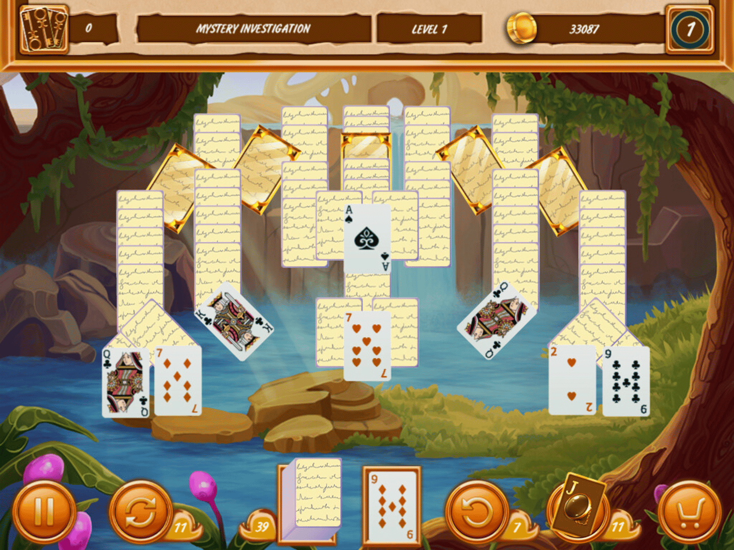 Detective Solitaire: The Ghost Agency 2 screenshot