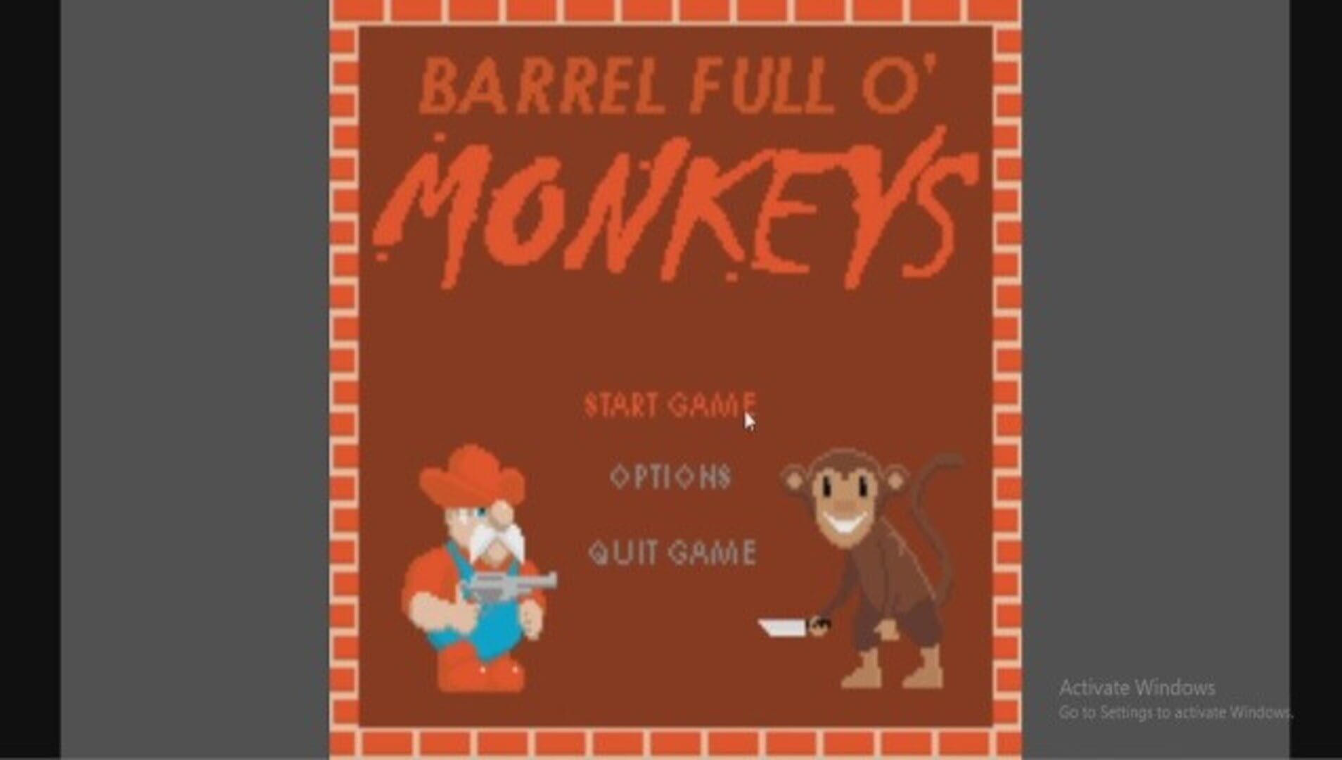 Barrel Full of Monkeys - Screenshot