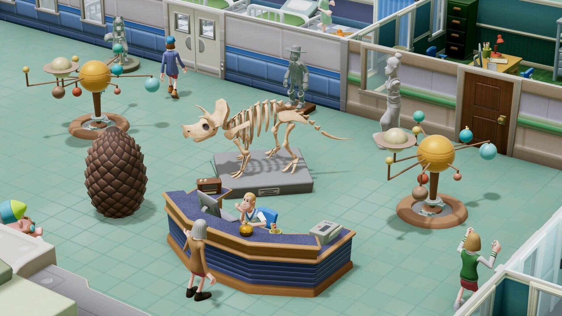 Two Point Hospital: Exhibition Items Pack screenshot