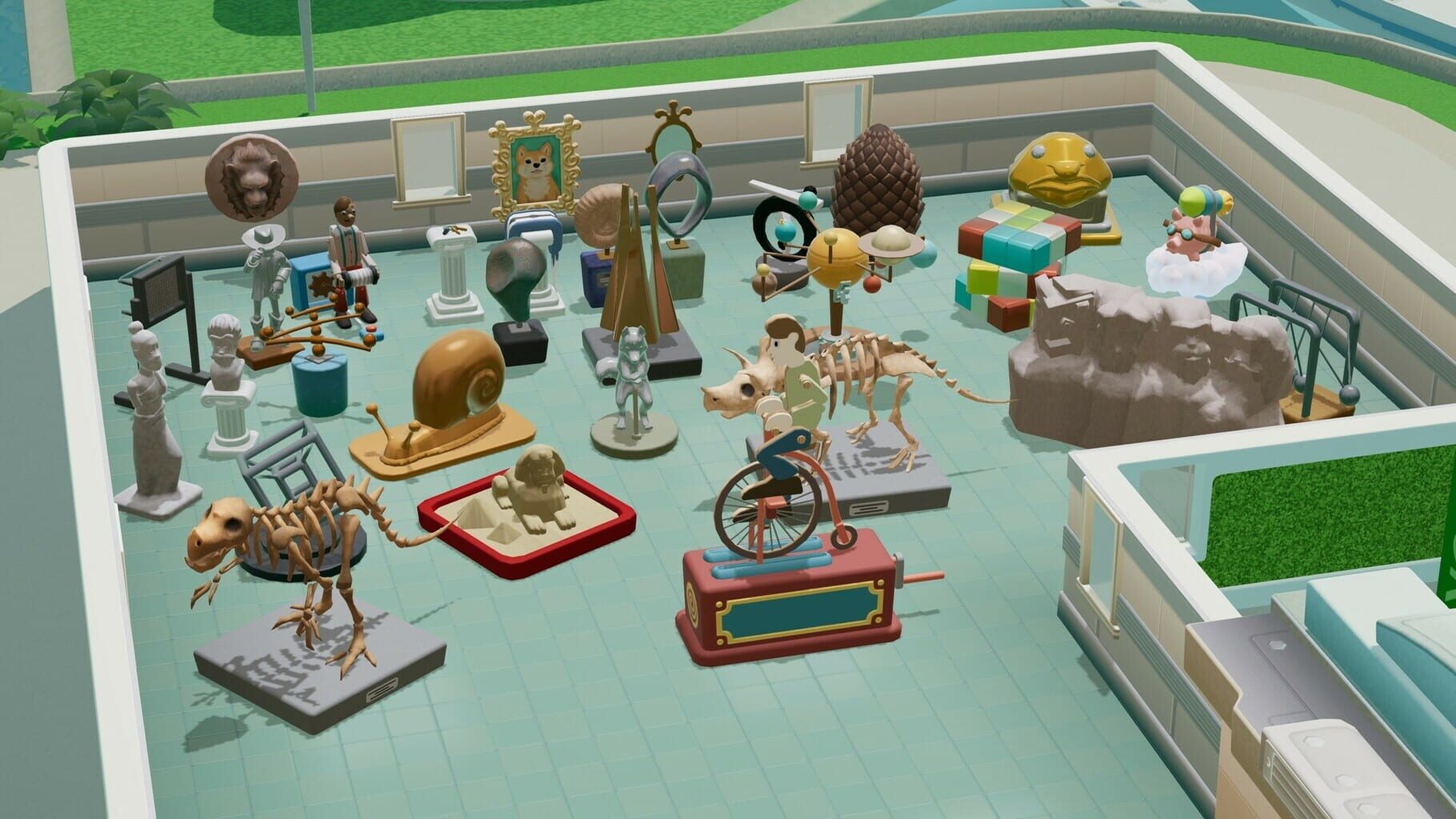 Two Point Hospital: Exhibition Items Pack screenshot