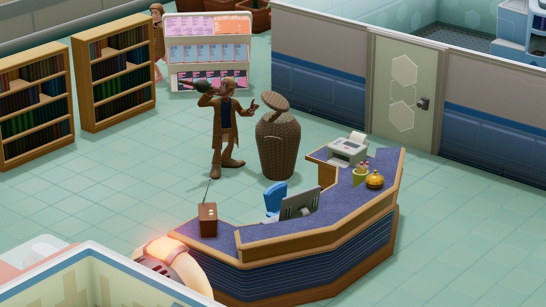 Captura de pantalla - Two Point Hospital: Retro Items Pack