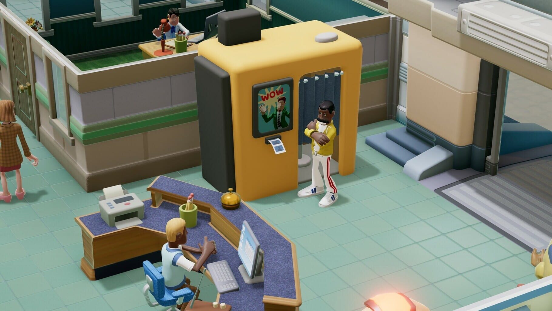 Captura de pantalla - Two Point Hospital: Retro Items Pack