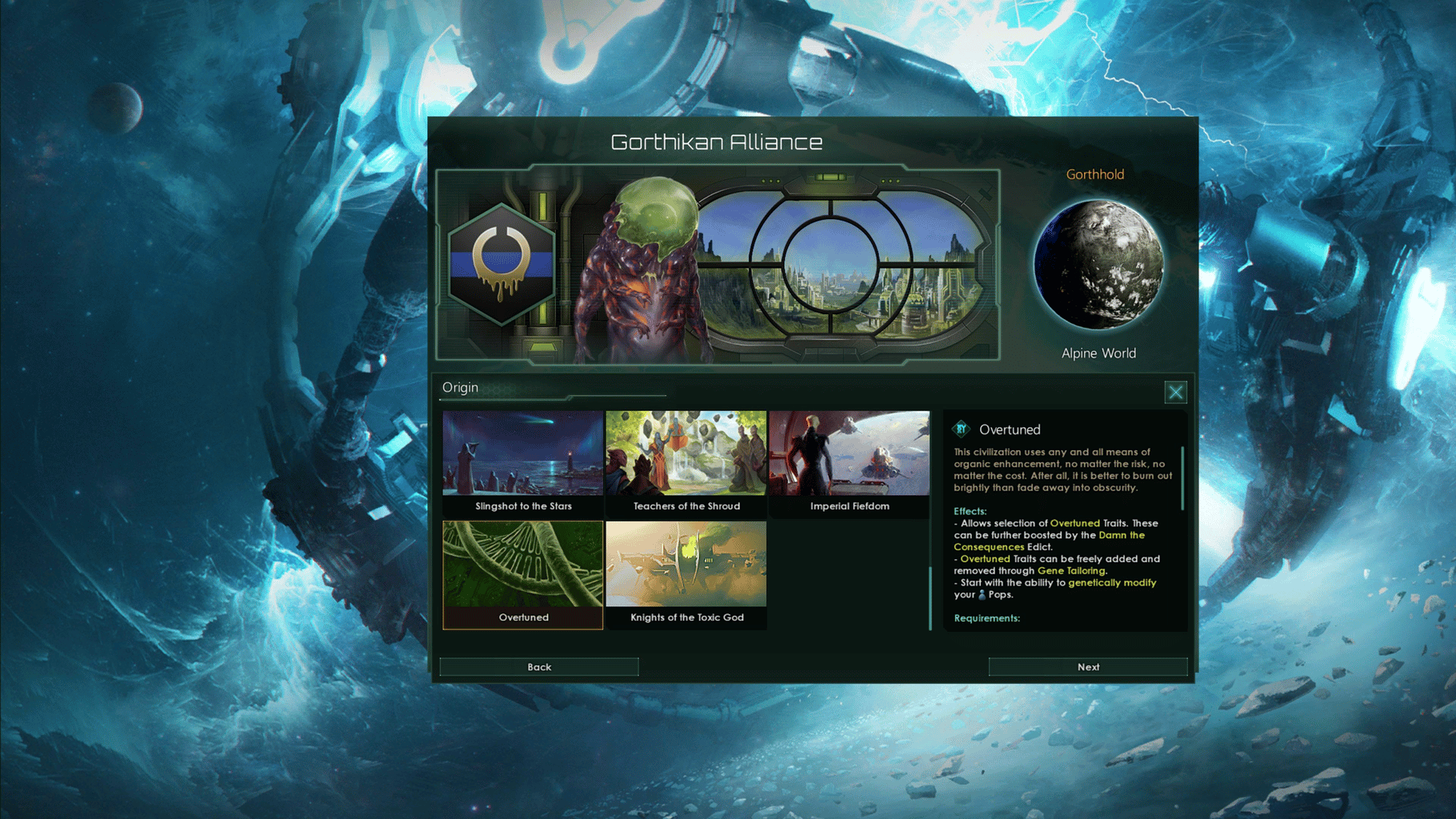 Stellaris: Toxoids Species Pack screenshot