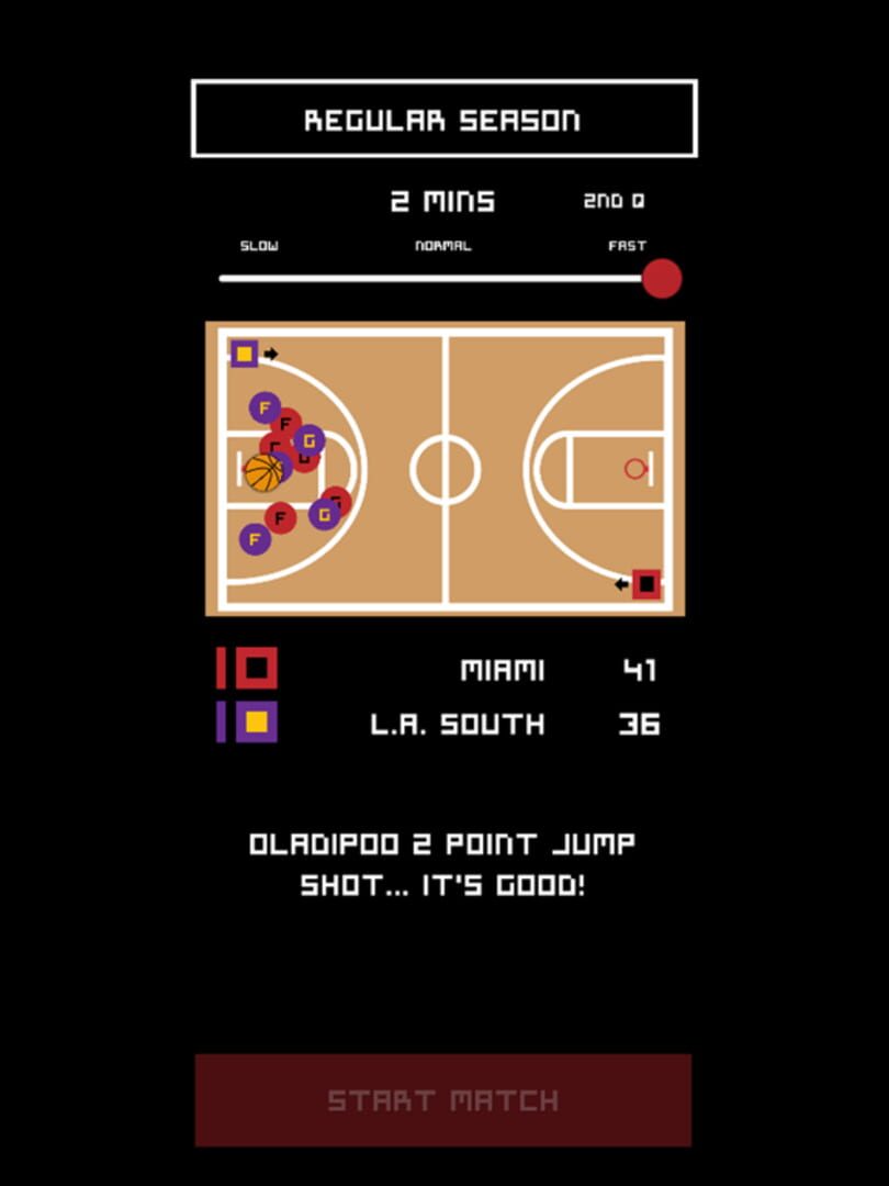Retro Basketball Coach 2023 - Screenshot