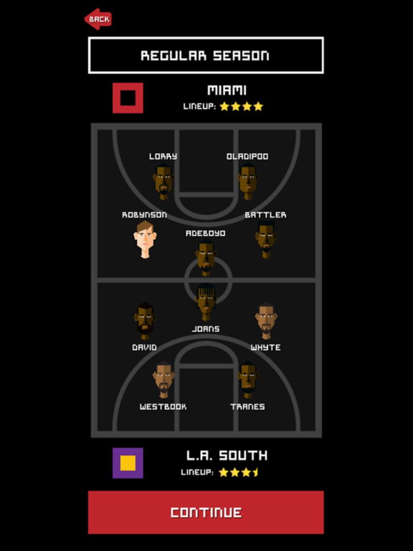 Retro Basketball Coach 2023 - Screenshot