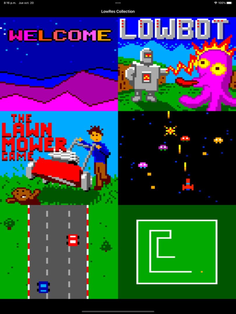 LowRes Collection - Screenshot