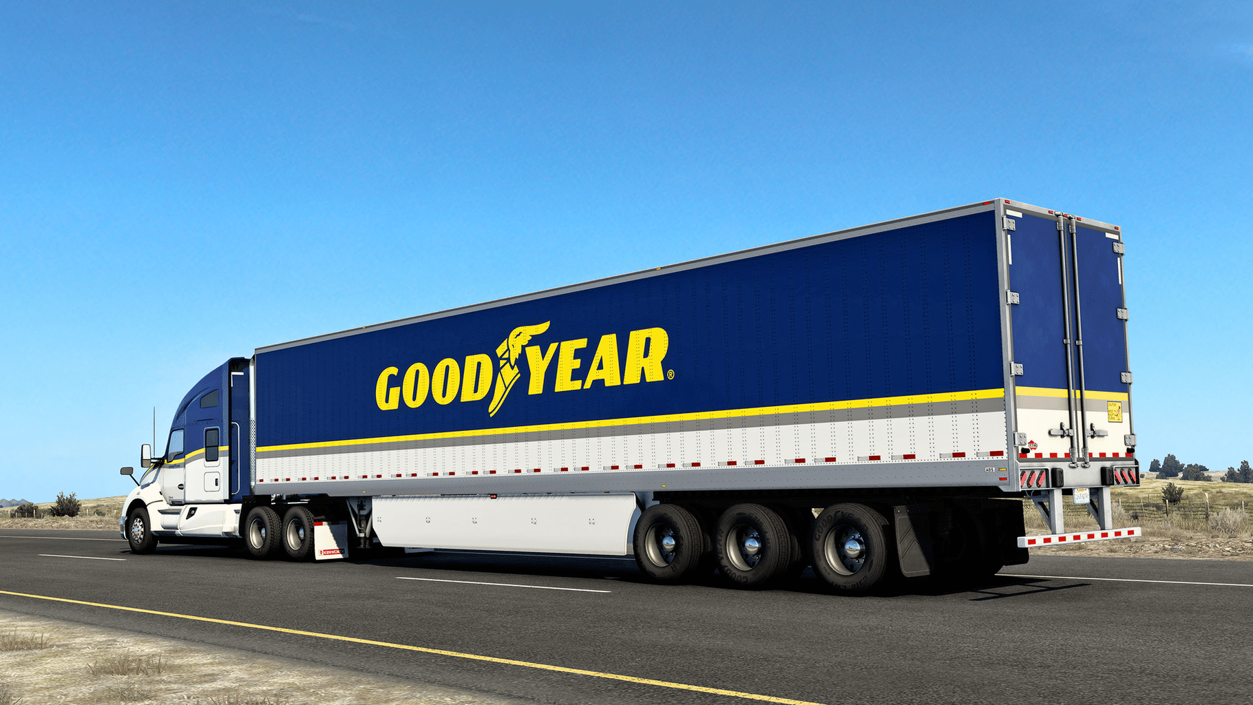 American Truck Simulator: Goodyear Tires Pack screenshot