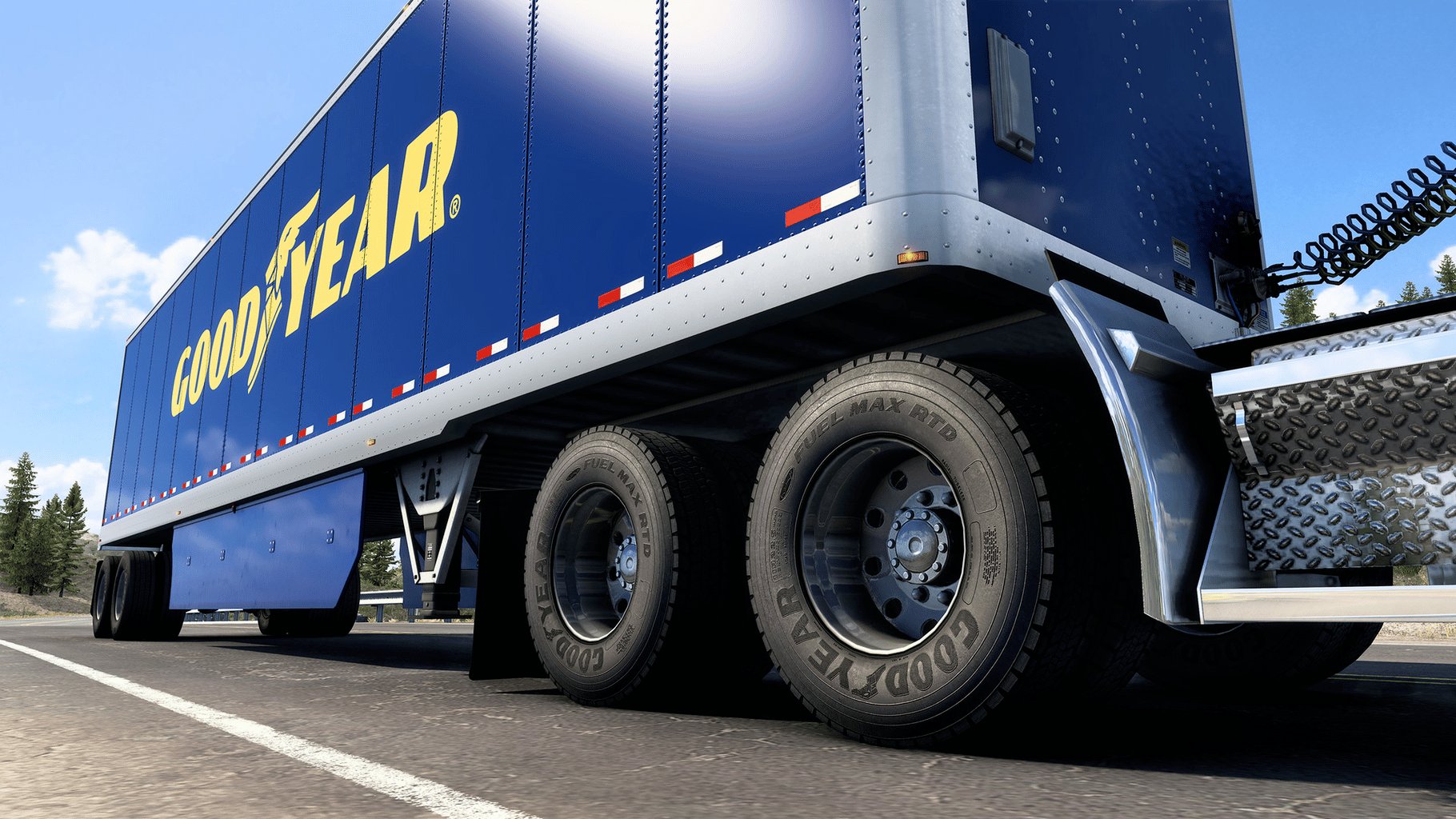 American Truck Simulator: Goodyear Tires Pack screenshot