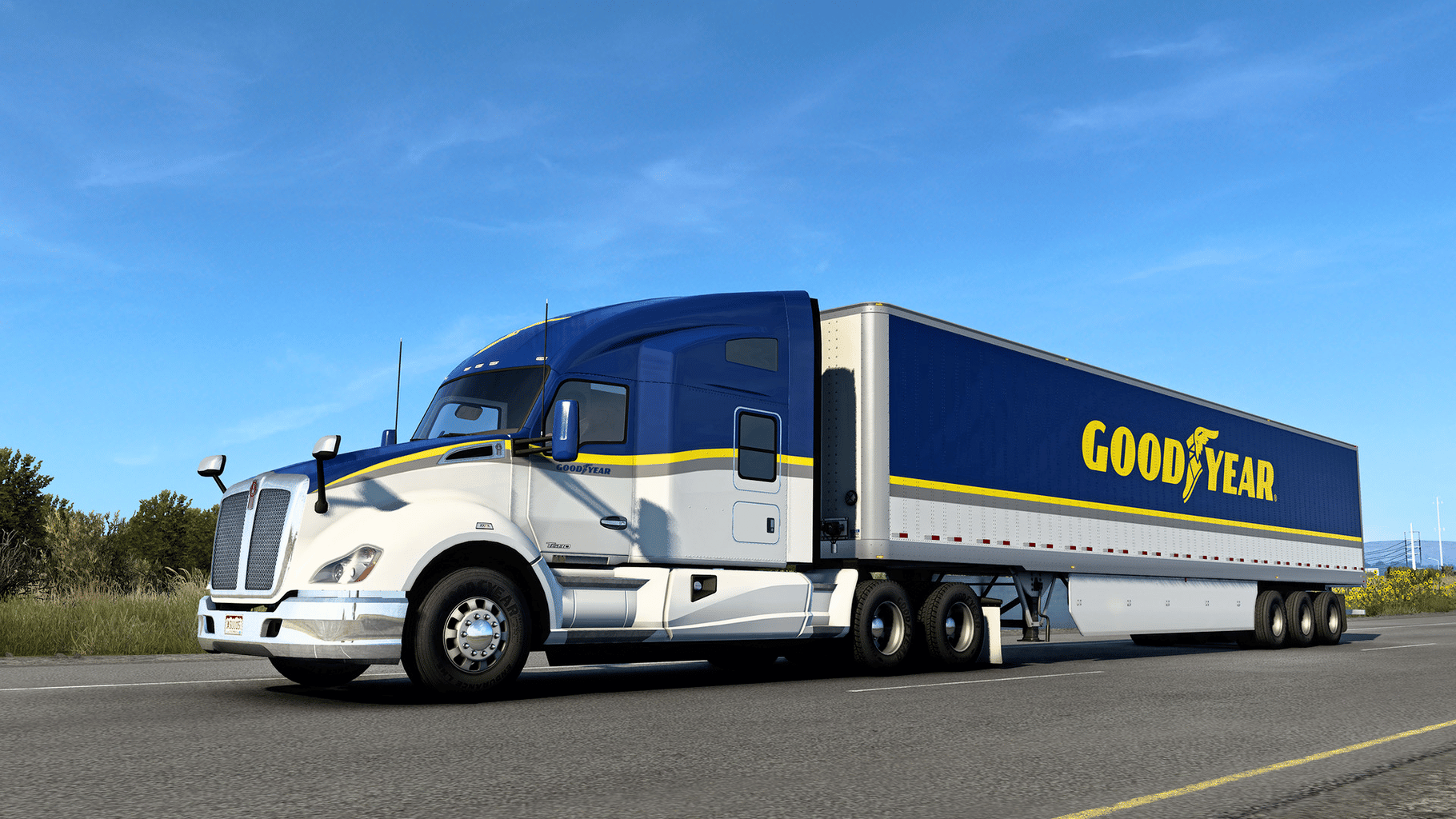 American Truck Simulator: Goodyear Tires Pack screenshot