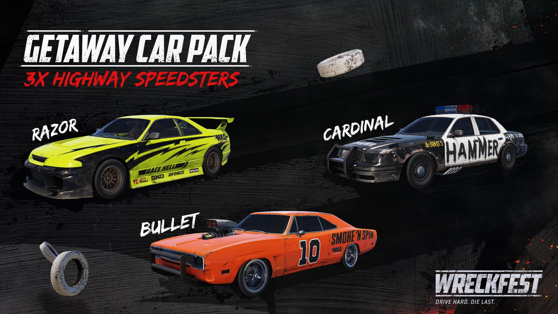 Wreckfest: Getaway Car Pack screenshot