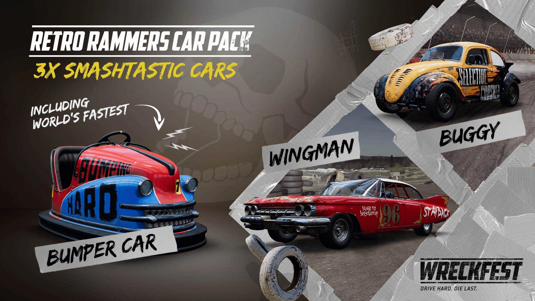 Wreckfest: Retro Rammers Car Pack screenshot