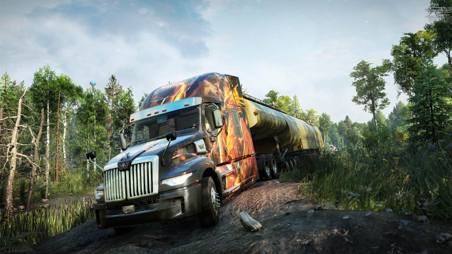 SnowRunner: Western Star Wolf Pack screenshot