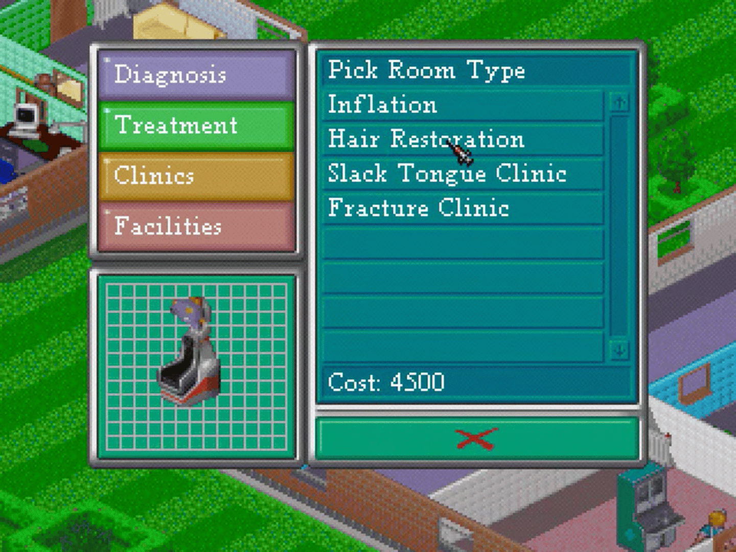 Theme Hospital screenshot