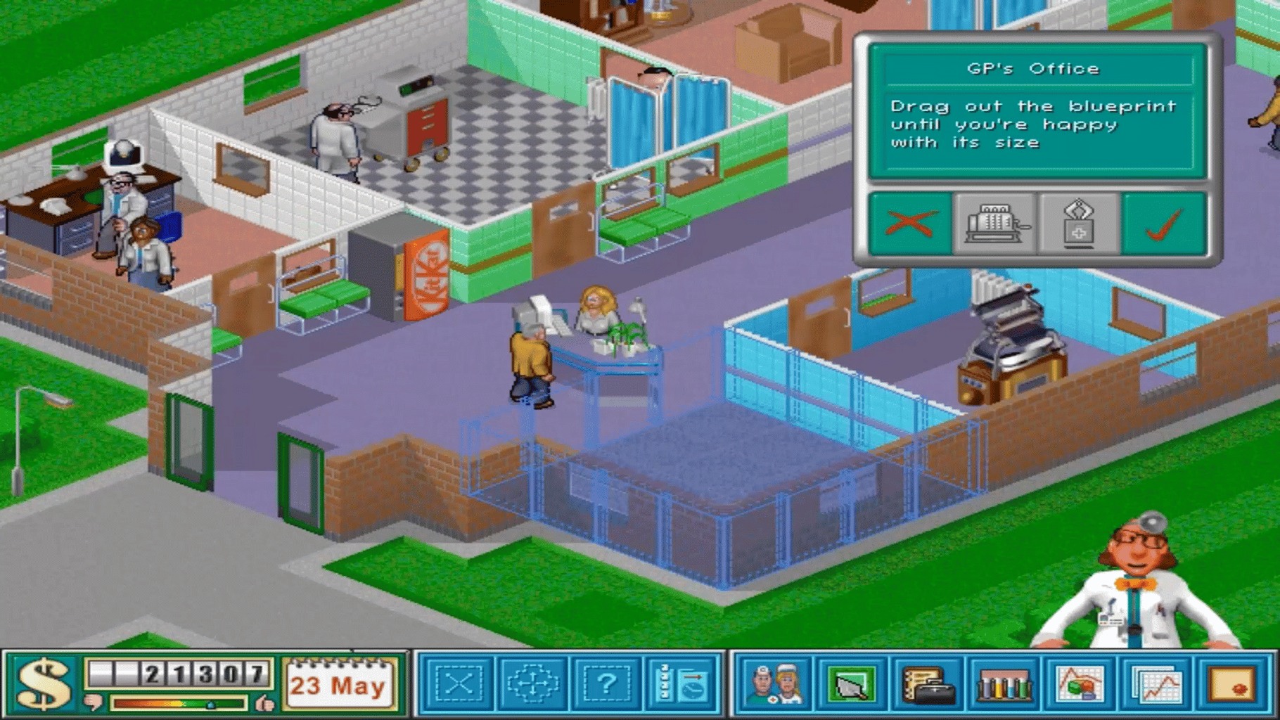 Theme Hospital screenshot