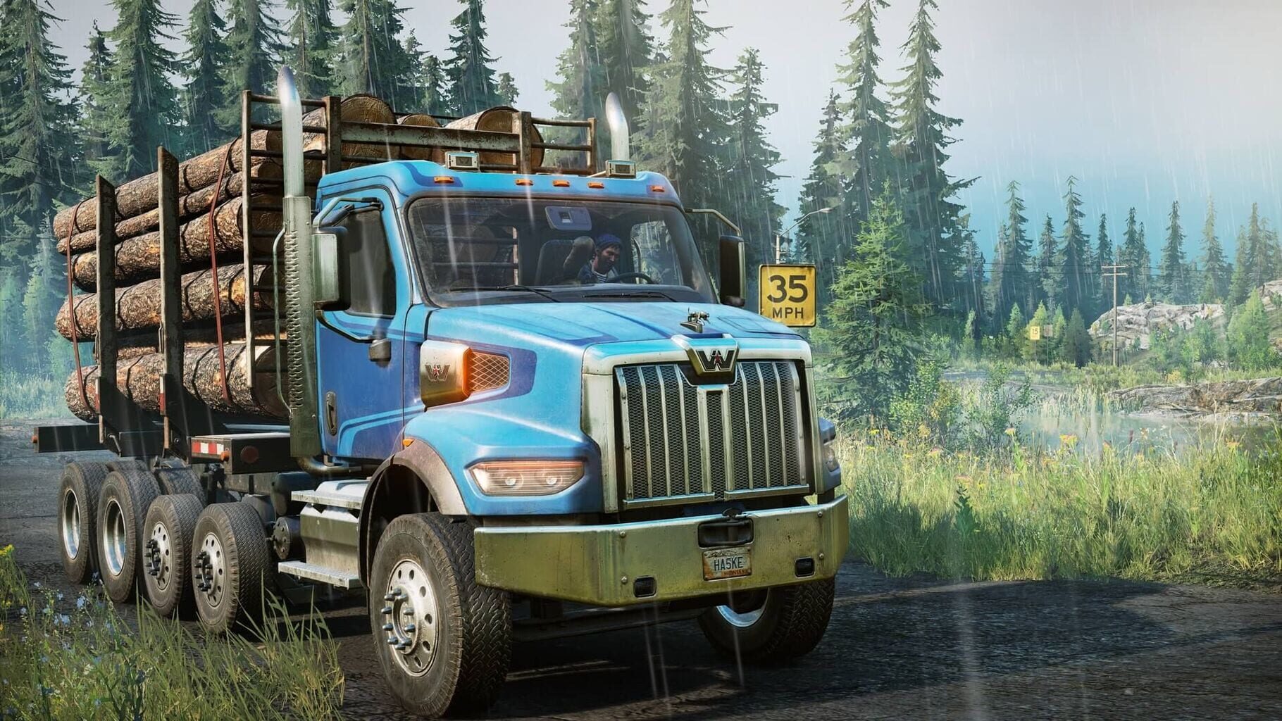 SnowRunner: Western Star Wolf Pack screenshot