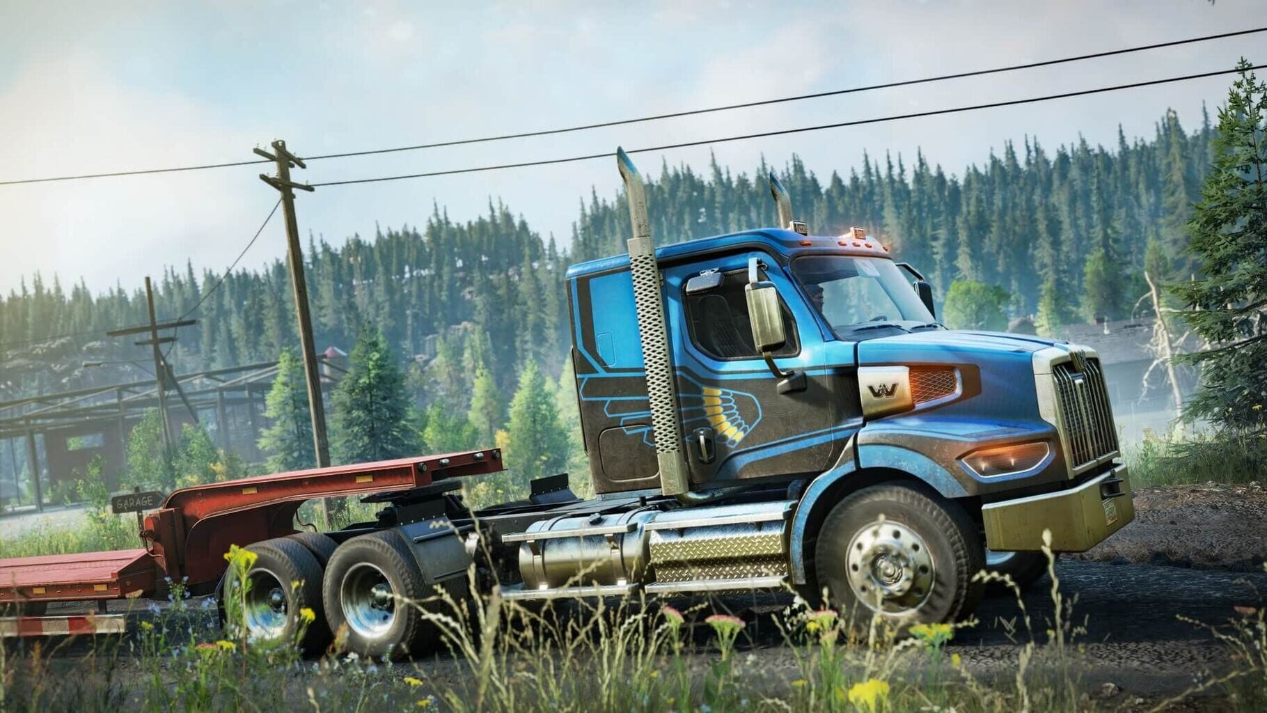 SnowRunner: Western Star Wolf Pack screenshot