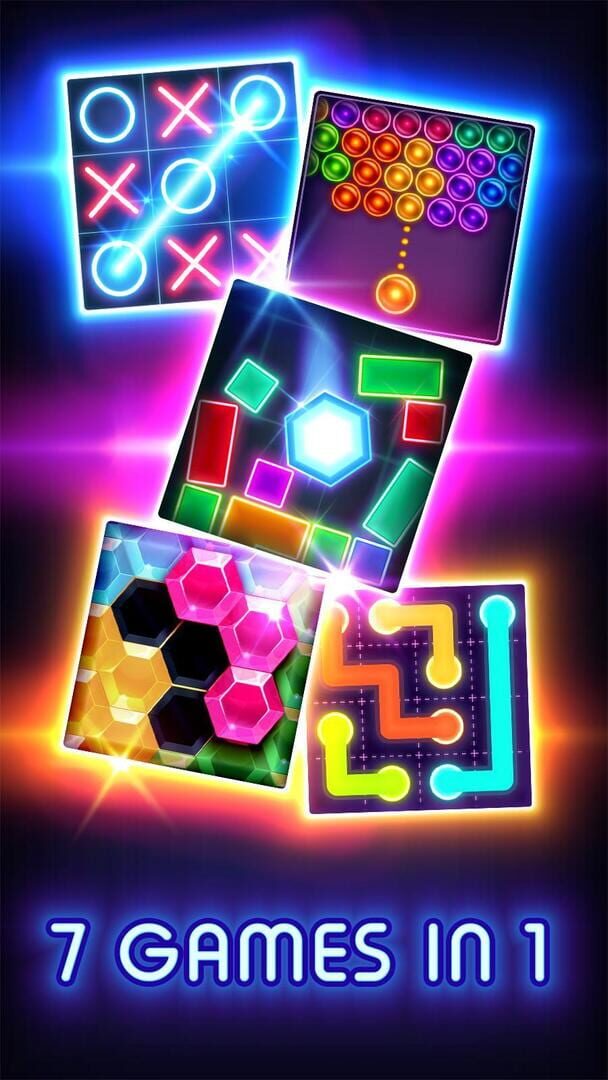 Tic Tac Toe Glow - Screenshot