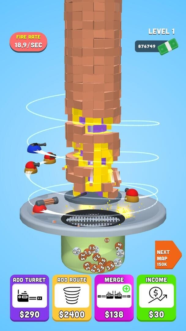 Tower Crusher! - Screenshot