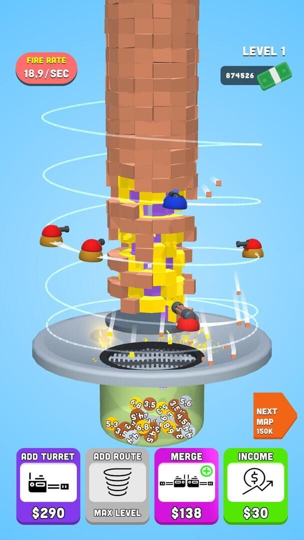 Tower Crusher! - Screenshot