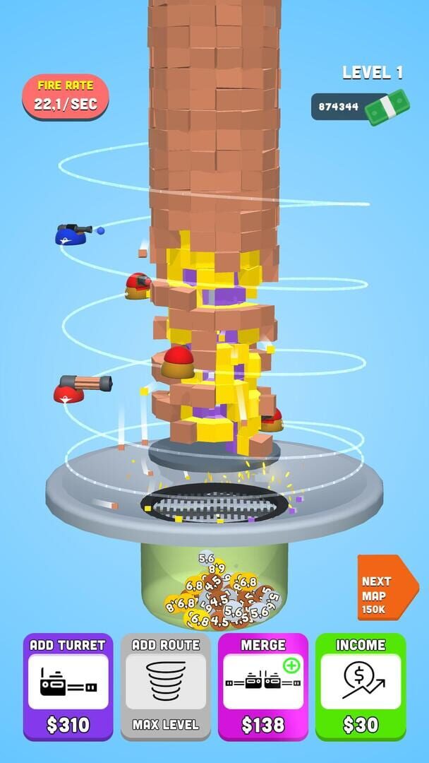 Tower Crusher! - Screenshot