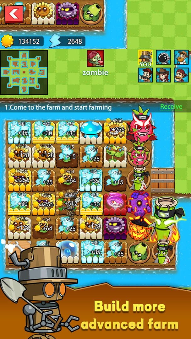 Zombies vs. Farmer - Screenshot