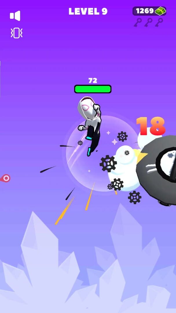 Web Swing Hero - Screenshot