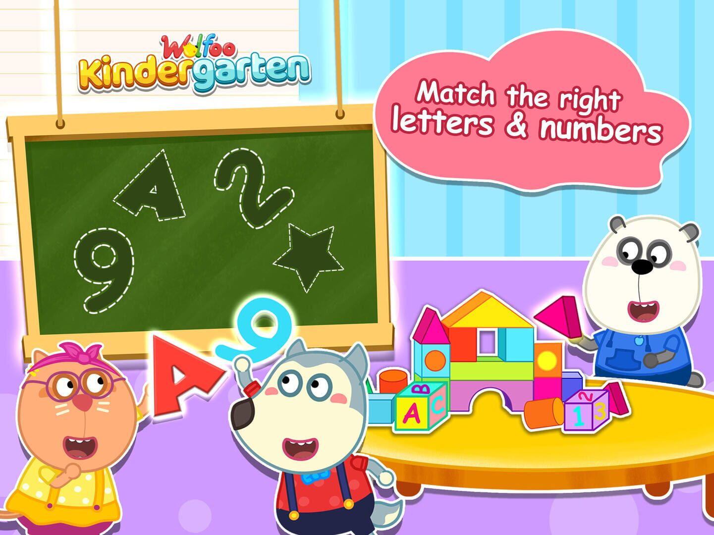 Wolfoo: Kindergarten, Preschool - Screenshot