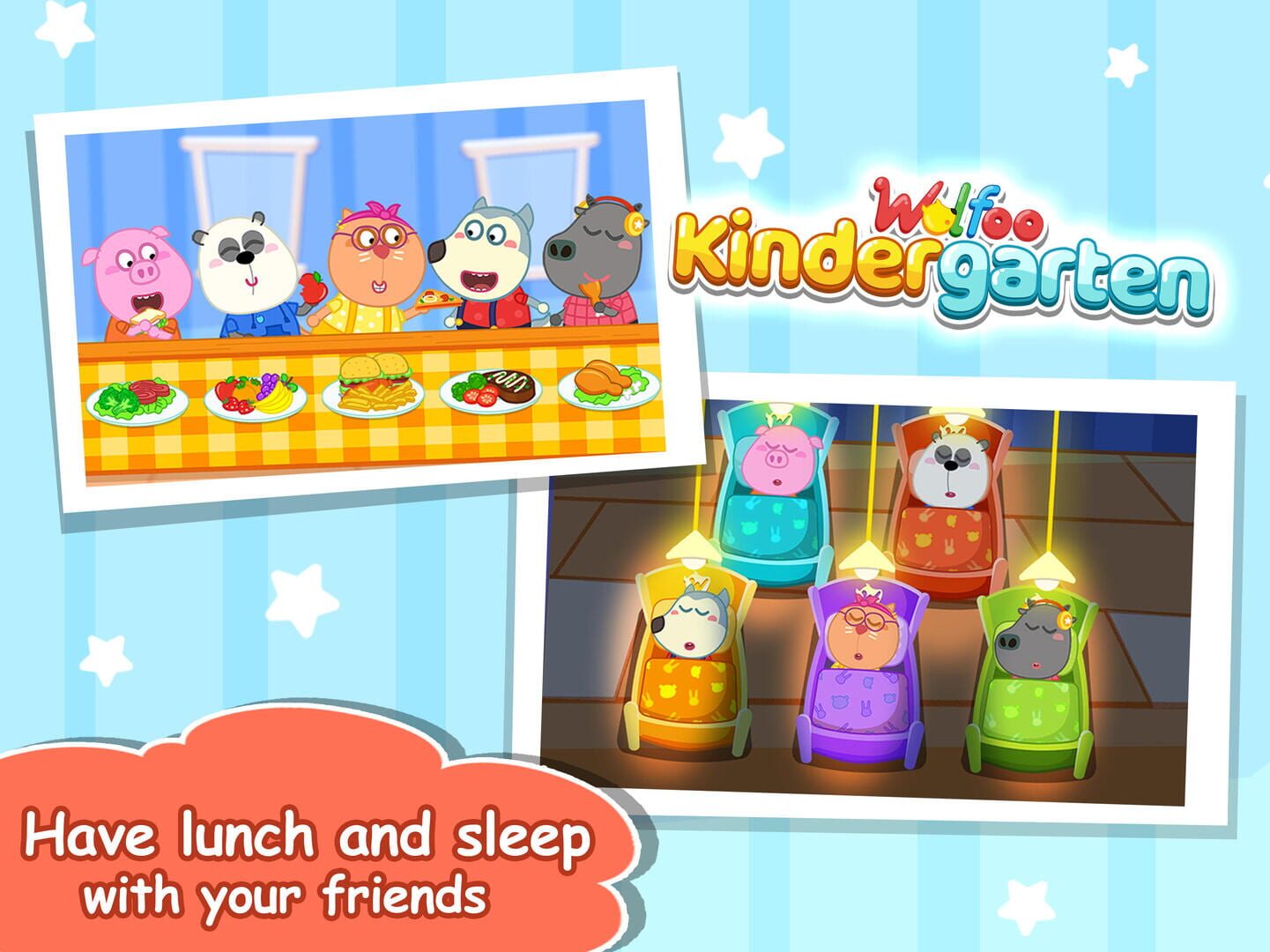 Wolfoo: Kindergarten, Preschool - Screenshot
