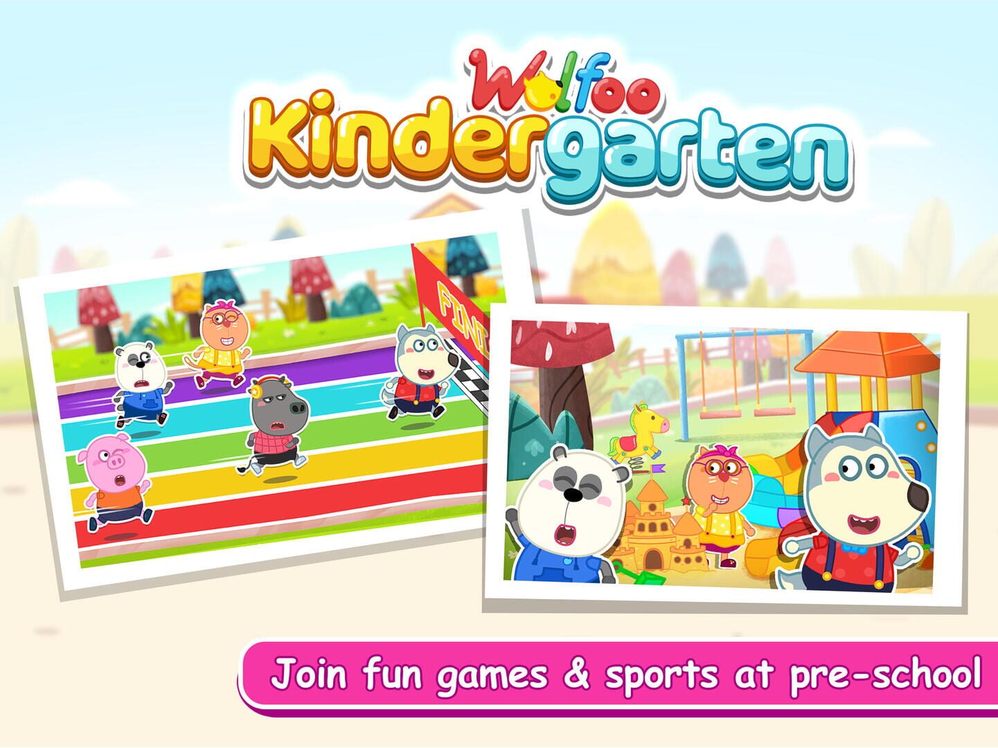 Wolfoo: Kindergarten, Preschool - Screenshot