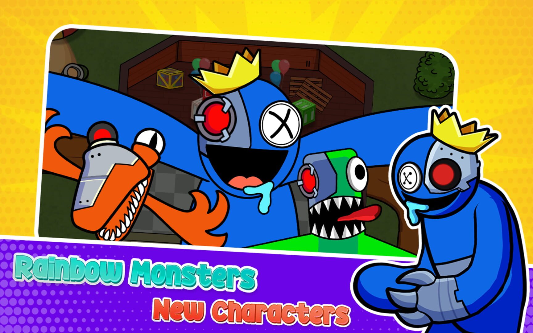 Survivor In Rainbow Monster - Screenshot