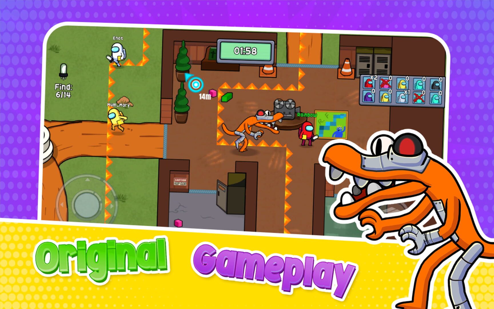Survivor In Rainbow Monster - Screenshot