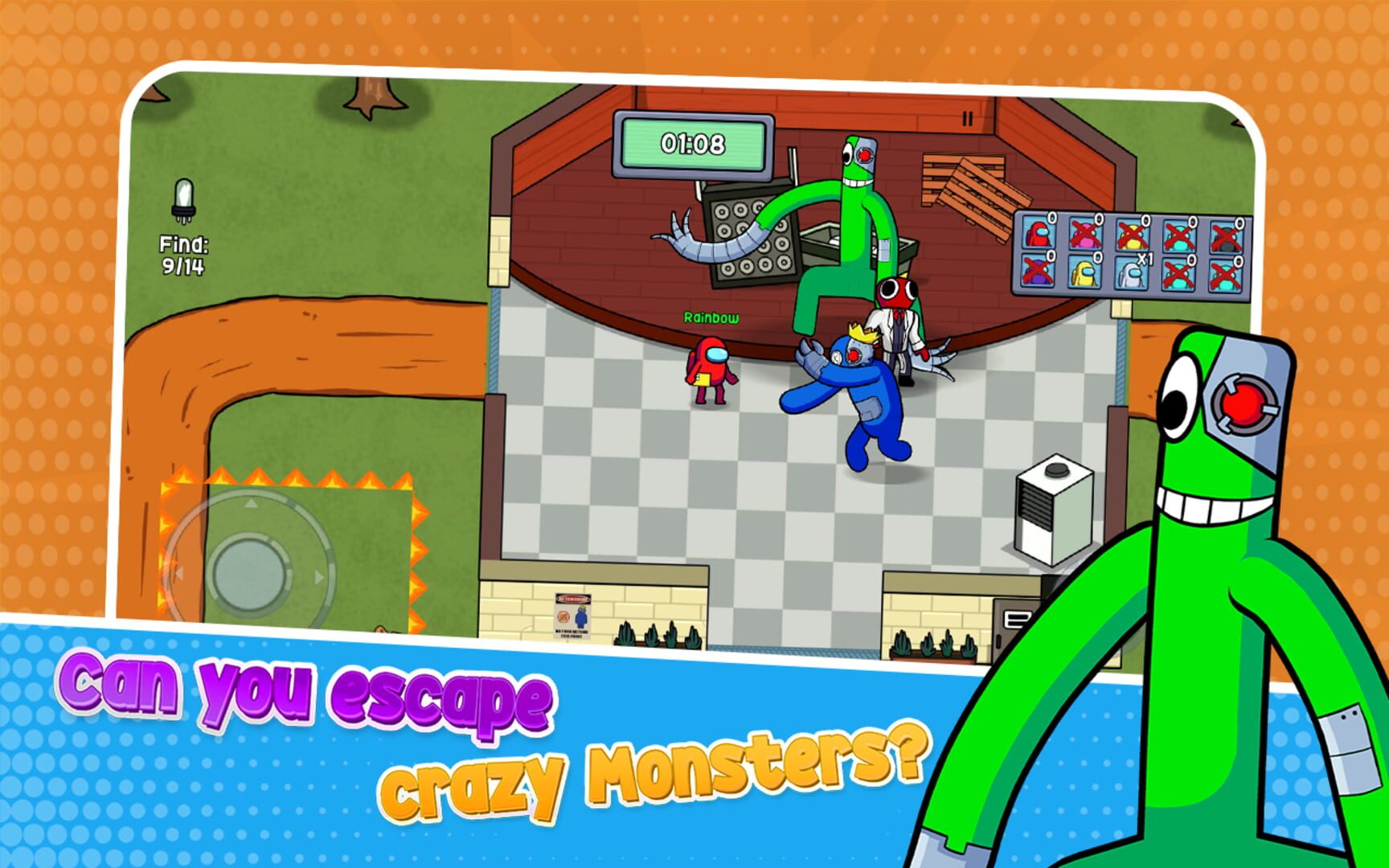 Survivor In Rainbow Monster - Screenshot